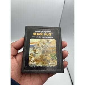 HOME RUN Atari 2600 Game cartridge tested working